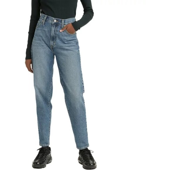 Levis High Waisted Mom Jeans Sz 28 - Picture 1 of 6